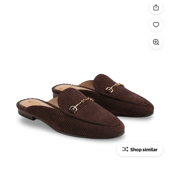 Sam Edelman Shoes - NWOB Sam Edelman Linnie Women's Brown Cordoroy Mule 10.5